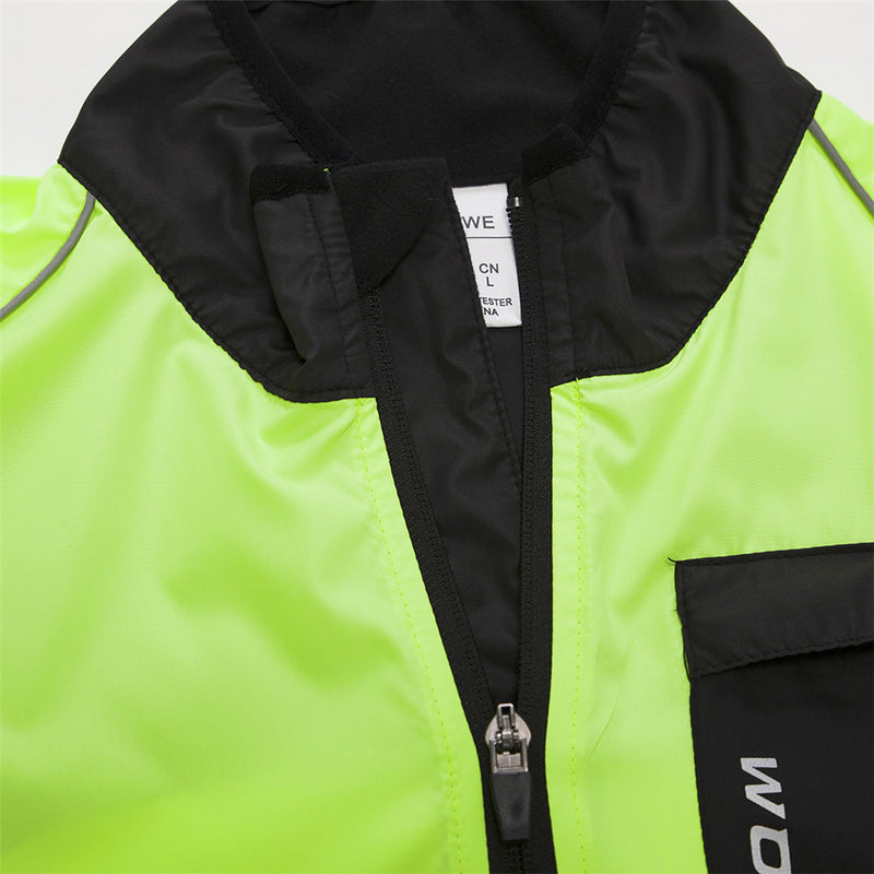 WOSAWE Reflective Watorproof Bike Bicycle Cycling Sport Clothing Jacket Windproof Rain Coat Jersey