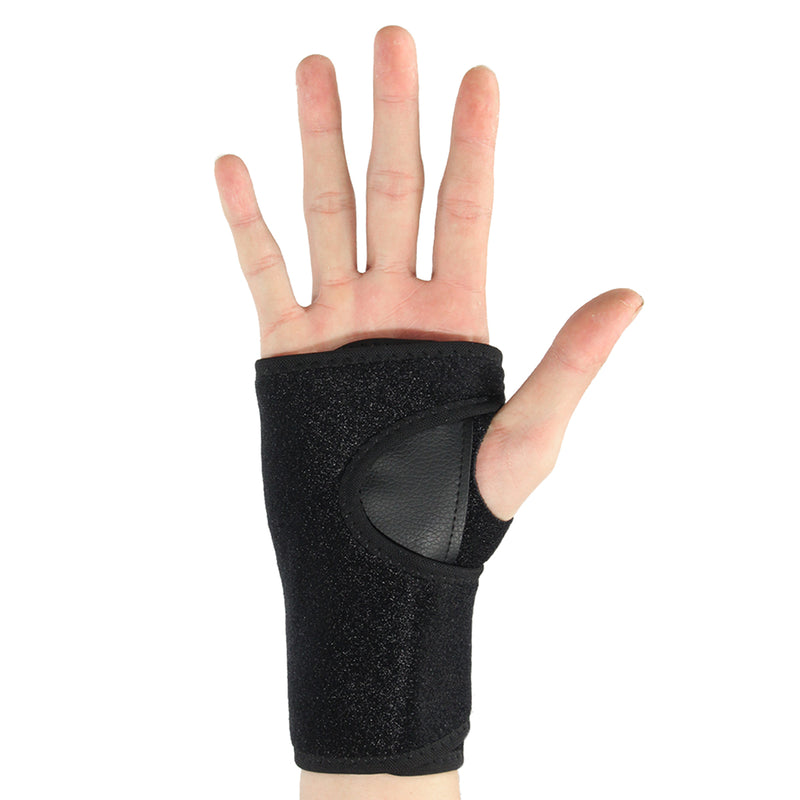 AOLIKES Sports Wrist Palm Brace Wrap Sprain Injury Hand Support Protector With Aluminum Plate