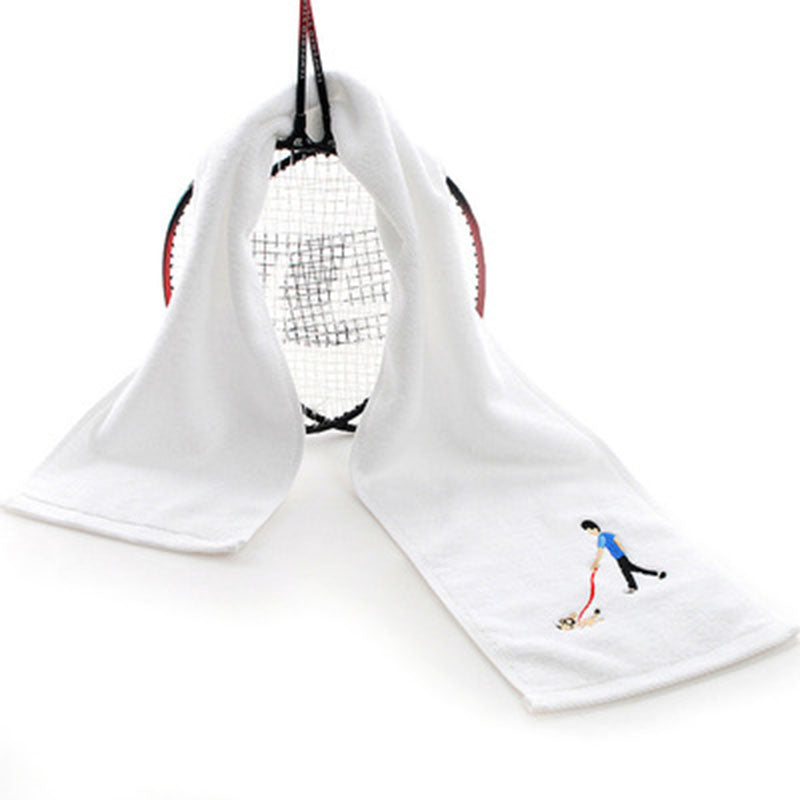 KCASA Cotton Sports Quick-Drying Towel Yoga Fitness Towel Sweat-Absorbent And Quick-Drying