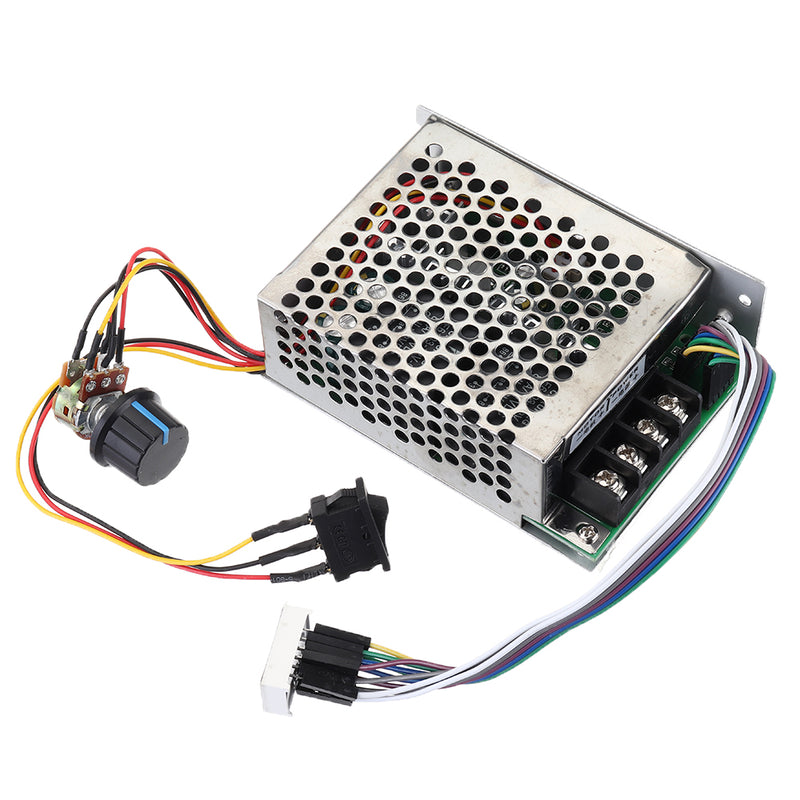 PWM DC Motor Governor 10V-55V 12V 24V 36V 48V 40A Motor Speed Control Module Controller with Shell and Display