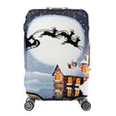 Honana Cartoon Cute Animal Elastic Luggage Cover Trolley Case Cover Warm Travel Suitcase Protector