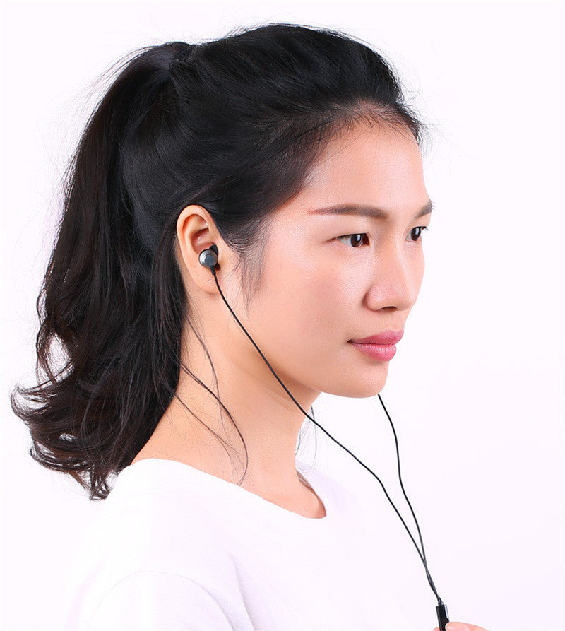 Remax RM-512 In-Ear Wired Earphone Stereo Noise Cancelling Headset with Mic For iPhone Android Samsung