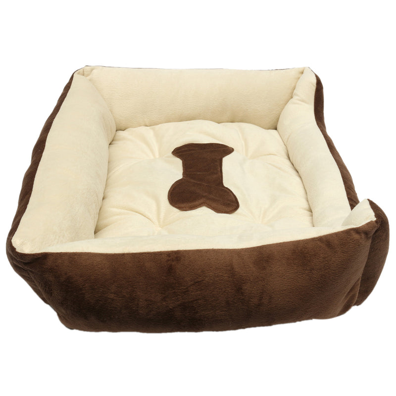 Large Pet Dog Warm Nest Bed Puppy Cat Soft Fleece Cozy Mat Pad Kennel Cushion Pet Mat