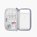 BUBM Double Layer Digital Storage Bag Waterproof Headphone Power Bank Organizer Travel Case Pouch