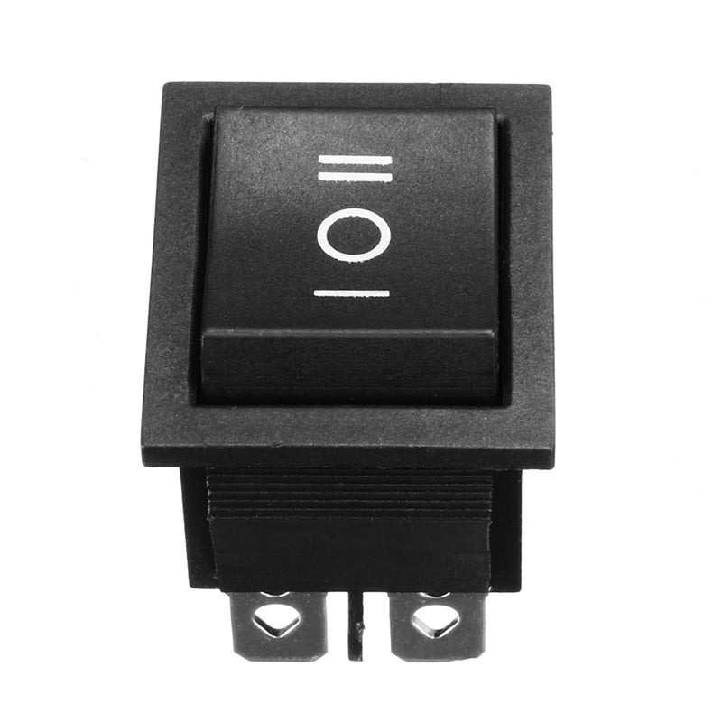 5pcs 250V AC 6 Pin 3 Position Rocker Switch Hoist Boat ON-OFF-ON Push Button Switch