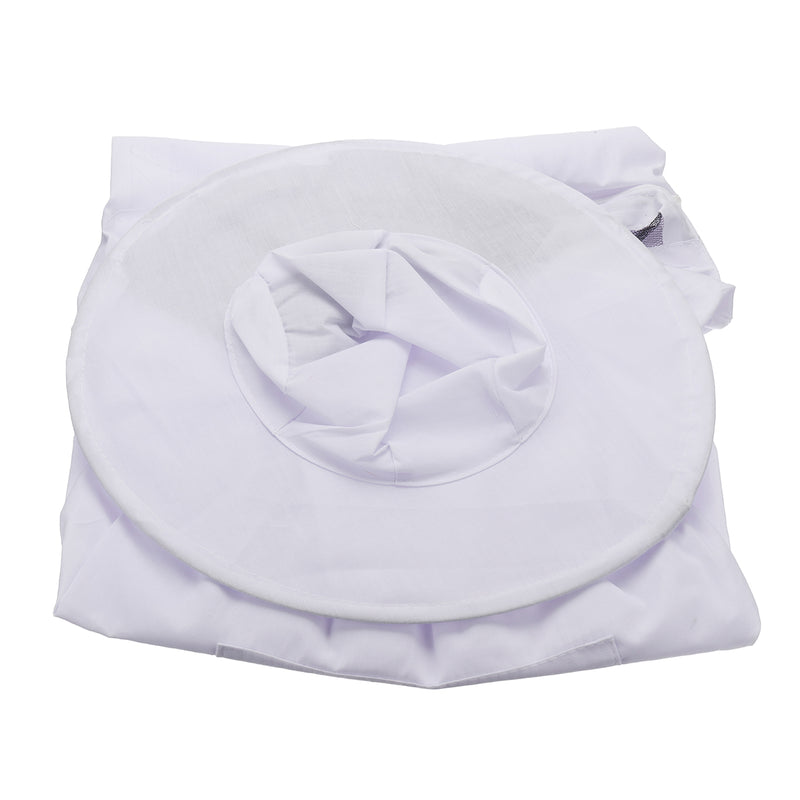 4Pcs Safe Bee-Proof BeeKeeping Veil Hat Suit Work Gloves Bee Hive Brush J Hook Tool