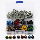 80Pcs 12mm 8Colors Plastic Safety Eyes Washers Kids Teddy Bear Doll Animal Toys Handmade Craft Tool