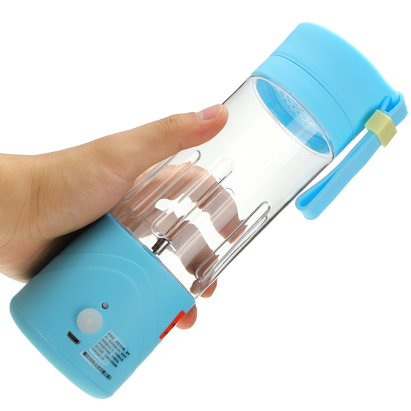 3.6V Portable Blender Smoothie Juicer Cup 14oz Fruit Mixing Machine With 2000mAh USB Rechargeable Blender for Home
