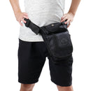Outdoor Canvas Tactical Men's Leg Bag Waterproof Cycling Climbing Hiking Waist Bag