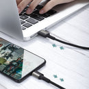 KUULAA 5A QC3.0 Smart Current Matching Nylon Durable Quick Charge Type-C Data Cable for Samsung S10+ HUAWEI P30Pro Xiaomi Mi9 Redmi Note8