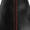 For Seat Leon 2000 2001 CarStyling Car 5 Speed 12mm Red Line Gear Stick Shift Knob with Leather Boot