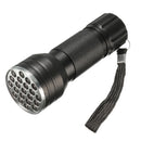 Aluminum Alloy 21LED UV Ultra Violet Mini Blacklight Flashlight Torch Light Lamp Outdoor