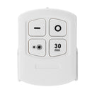 3pcs COB LED Night Light Bedroom Hallway Cabinet Lamp With Wireless Remote Control