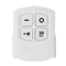 3pcs COB LED Night Light Bedroom Hallway Cabinet Lamp With Wireless Remote Control