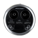 Accnic C1 3.5A 3 USB Car FM Transmitter Car Charger C igarette Lighter MP3 Player Adapter Hands free Wireless bluetooth Radio FM Receiver