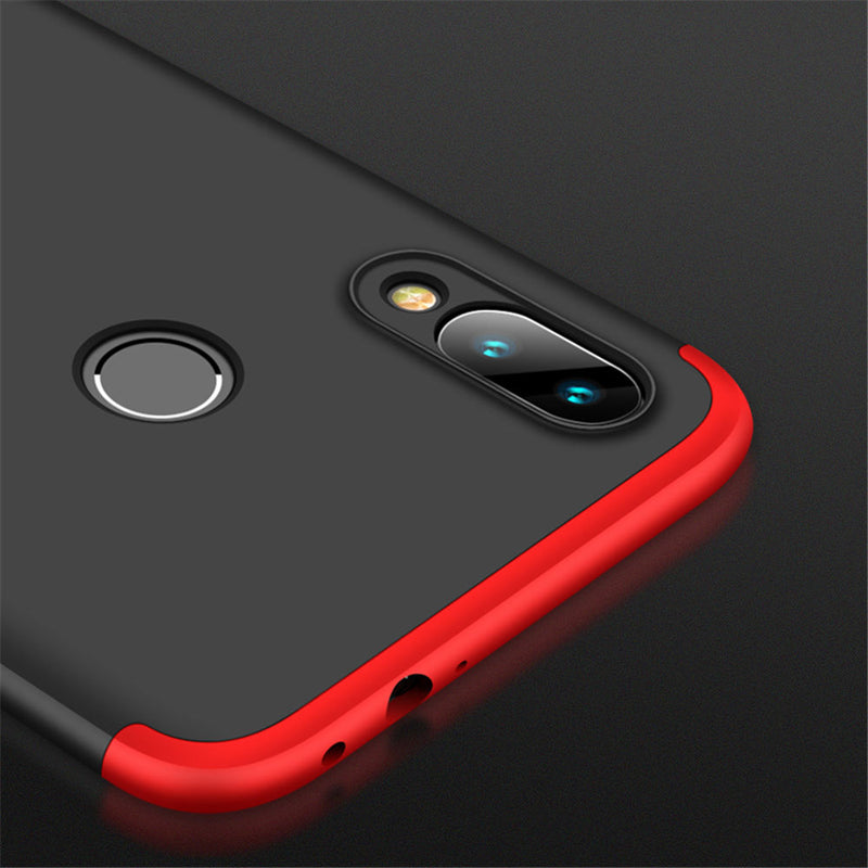 Bakeey 3 in 1 Double Dip 360 Full Hard PC Protective Case For Xiaomi Redmi 7 / Redmi Y3