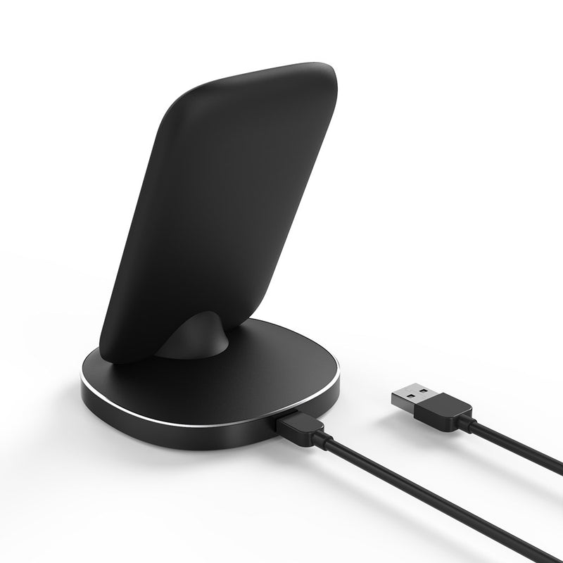 BlitzWolf BW-FWC6 10W 7.5W 5W Dual Coils Qi Wireless Fast Charger Stand Holder for iPhone 11 Pro XR X for Samsung S9 S10 for Xiaomi Huawei