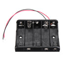 5 Slots AA Battery Box Battery Holder Board for 5 x AA Batteries DIY kit Case