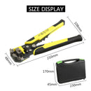 1 Set Cable Pliers Set Wire Striper Cutter Stripper Crimper Plier Terminal Tool Professional Cord Crimper Electrician Tools Set
