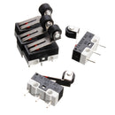 5pcs  Ultra Mini Roller Lever Actuator Micro Switch SPDT Sub Miniature Micro Switch