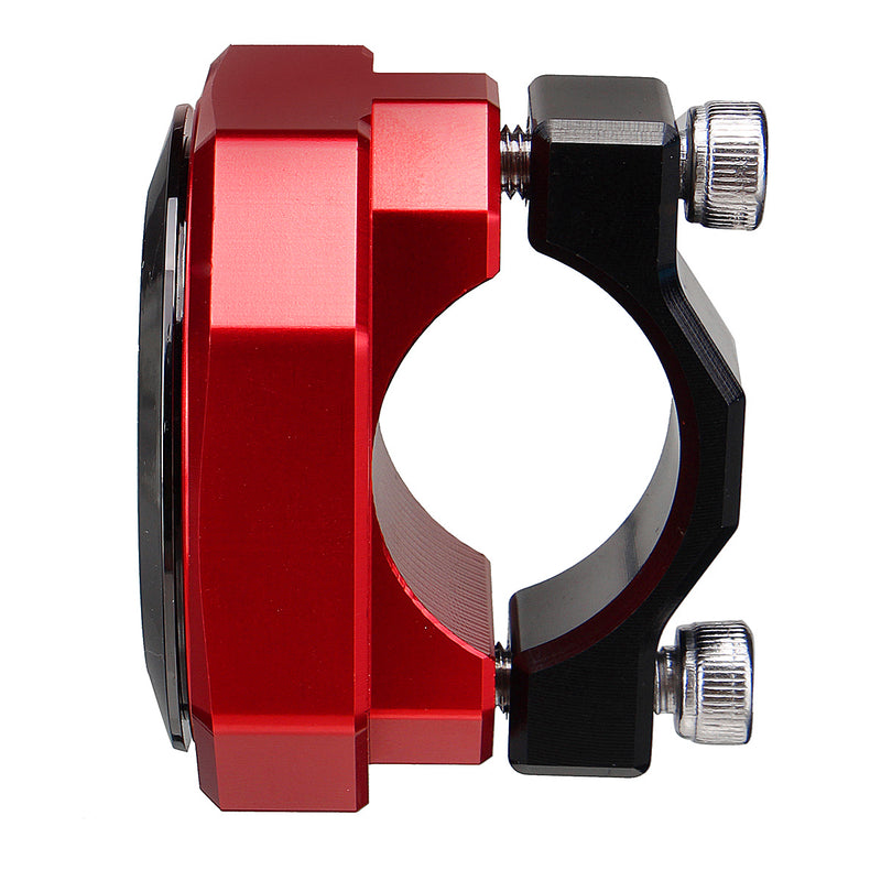 7/8" 1" Motorcycle Accessory Handlebar Mount Clock Watch & Thermometer