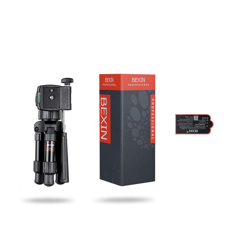 Bakeey MS02 Aluminum Alloy Mini Portable Desktop Tripod Kit 3-Way Ball Head for Live Phone Camera