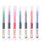 12Pcs Straight Liquid Ball Gel Pen Quick-drying Multicolor Smooth Writing Pen For Students School Office Supplies