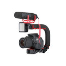 Ulanzi U-Grip Pro Triple Shoe Mount Video Camera Stabilizer Handle Video Grip