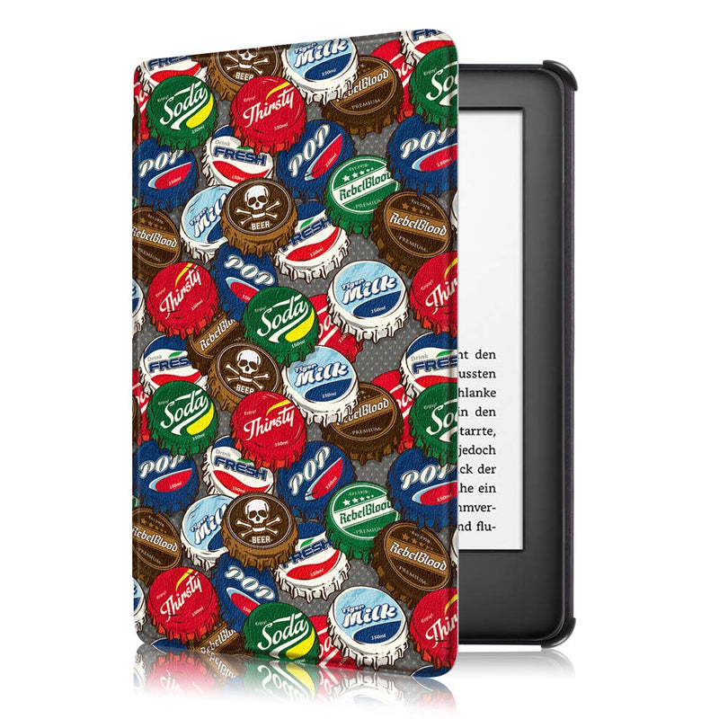 Tablet Case Cover for Kindle 2019 Youth - Bottle Shutter