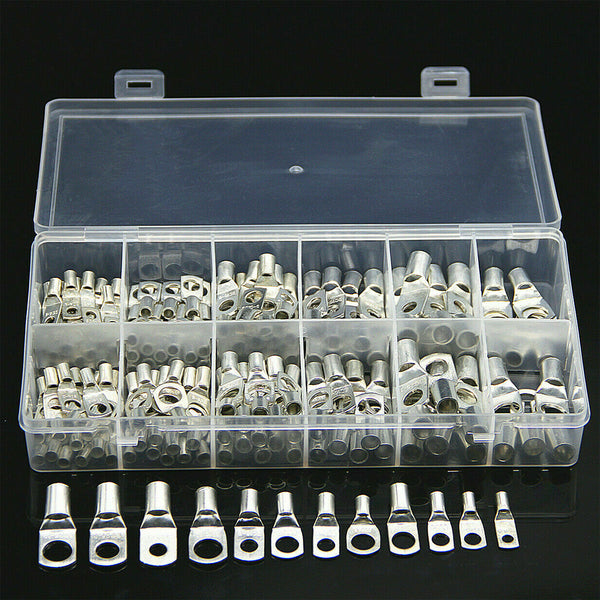 170X SC4-SC25 Battery Copper Cable Lugs Crimp Terminals Kits Wire Connector Sets Wire Connector Terminal