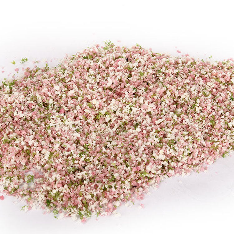 DIY Handmade Building Model Material Grass Tree Powder Pink Mixture Pollen
