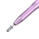 NASUM Speed Adjustable Electric Nail Drill Machine Portable Manicure Set Nail Grinding Heads Drill Bits Kit