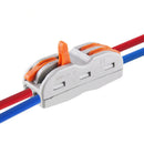 1X 5X 10X LUSTREON 2 Pin Electrical Household Fast Wire Connector Terminal for Lighting Connection
