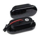 2Pcs Car Dynamic Side Indicator Lights LED Turn Signal Lamps For VW Bora Golf 3 4 Passat Polo SB6 Sharan