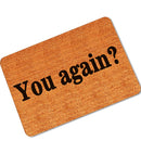 Honana BM-170 Home Stones Bathroom Doormat Rubber Anti-Slip Shower Toilet Mats Bathroom Floor Rug