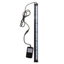 45CM RGB SMD5050 Rigid LED Strip Light Air Bubble Aquarium Fish Tank Lamp + Remote Control AC220V