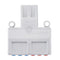 5pcs SPL-62 Two Groups of Parallel One-in and Three-out Splitter Terminal Wire Connector