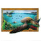 3D Sea Turtle Living Room Bedroom Animals Floor Home Background Wall Decor Creative Stickers