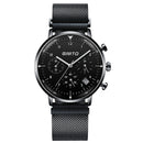 GIMTO GM245 Luminous Display Business Style Watch Stainless Steel Men Sport Quartz Watch