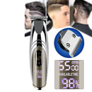 Electric Hair Clipper 4 Speeds Rechargeable Trimmer Beard Shaver Grooming Razor Barber Salon With screen
