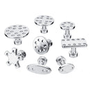 8pcs Car Auto Zinc alloy PDR Puller Tabs Body Paintless Dent Repair Tool