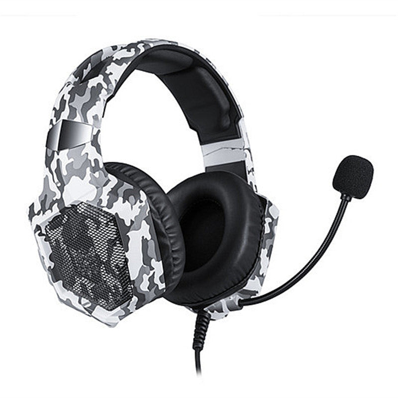 ONIKUMA K8 PS4 Gaming Headphone RGB LED Light Hi-Fi Stereo Over-ear Headset With Noise-canceling Mic