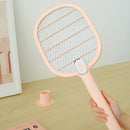 3life Electric Mosquito Swatter Mosquito Dispeller Rechargeable LED Electric Insect Bug Fly Mosquito Killer Racket 3-Layer Net