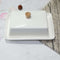 Porcelain Butter Dish With Lid Holder Serving Storage Tray Plate Storage Container Pizza Plate