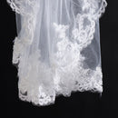 90-95cm Ivory White Lace Bridal Veil Wedding Veil with Comb Decor Supplies