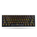 Maibenben DMK01 61 Keys bluetooth 3.0 USB 2.0 Dual Mode Red Switch RGB Mechanical Gaming Keyboard