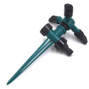 Lawn Sprinkler Nozzle Automatic 360 Rotating Garden Water Spray-head Zinc Alloy