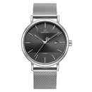 NAVIFORCE 3008 Stainless Steel Band Quartz Watch Casual Style Waterproof Men Watch