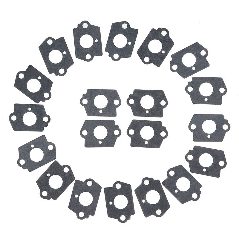 20pcs Carburetor Gaskets Pad For Stihl Craftsman Poulan Echo Weedeater Zama and Walbro Carb