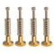 4Pcs UM2 Heated Bed Leveling Hand Adjustment Fixing Nut Part Kit w/ M3 Screw for 3D Printer